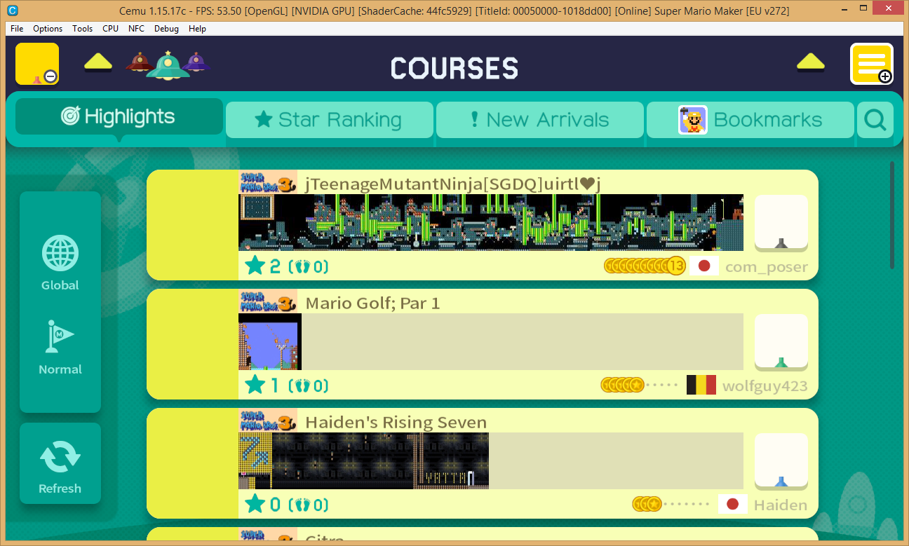 cemu super mario maker download levels